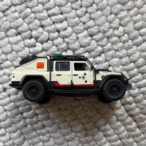 Adventure Off-Road Jeep Toy Car - Cream and Black